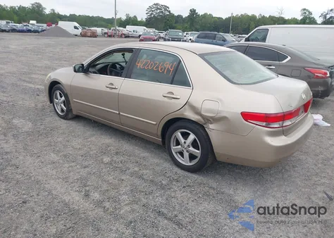 2003 Honda Accord 2.4 Ex z USA, uszkodzony, nr VIN 1HGCM56683A098091